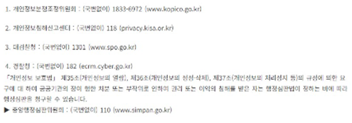 권익침해 구제방법